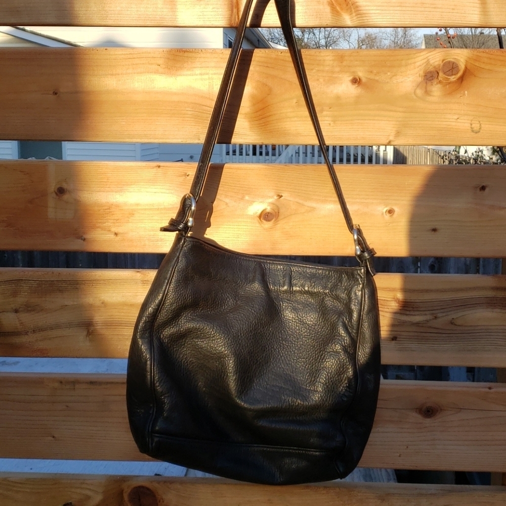 Vtg Holt Renfrew Leather Purse - Picture 4 of 7